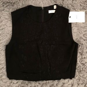 A.L.C. Embellished Crop Top Size 2 NWT
